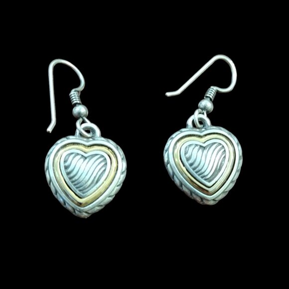 Brighton Silver and Pink Heart Necklace Set - Picture 2 of 6